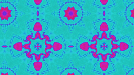 Abstract Radiant Burst with Soft Grain Texture, Symmetrical Glow Pattern in Psychedelic Style, Radiating Circular Abstract with Subtle Noise, Kaleidoscopic Starburst with Gradient Flow