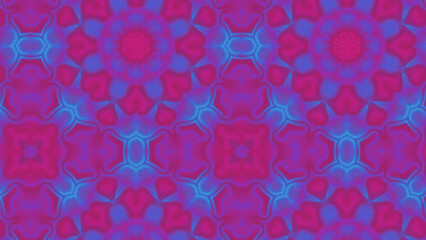 Abstract Radiant Burst with Soft Grain Texture, Symmetrical Glow Pattern in Psychedelic Style, Radiating Circular Abstract with Subtle Noise, Kaleidoscopic Starburst with Gradient Flow