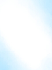 淡い水色のシンプルな斜めグラデーションフレーム