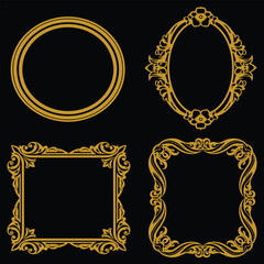 Captivating Floral Frames Premium Decorative Fabric Set Packs Strong Visuals