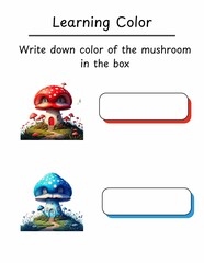 Learning of color for kid