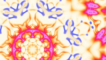  Abstract Radiant Burst with Soft Grain Texture, Symmetrical Glow Pattern in Psychedelic Style, Radiating Circular Abstract with Subtle Noise, Kaleidoscopic Starburst with Gradient Flow