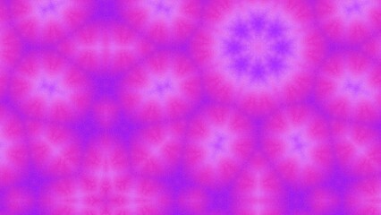 Abstract Radiant Burst with Soft Grain Texture, Symmetrical Glow Pattern in Psychedelic Style, Radiating Circular Abstract with Subtle Noise, Kaleidoscopic Starburst with Gradient Flow