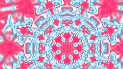 Abstract Radiant Burst with Soft Grain Texture, Symmetrical Glow Pattern in Psychedelic Style, Radiating Circular Abstract with Subtle Noise, Kaleidoscopic Starburst with Gradient Flow