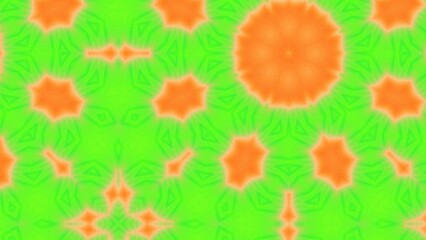 Abstract Radiant Burst with Soft Grain Texture, Symmetrical Glow Pattern in Psychedelic Style, Radiating Circular Abstract with Subtle Noise, Kaleidoscopic Starburst with Gradient Flow