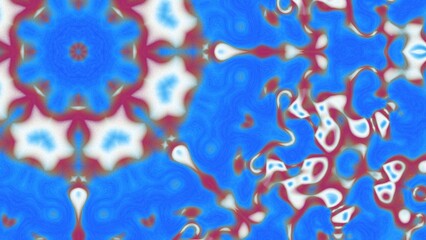 Abstract Radiant Burst with Soft Grain Texture, Symmetrical Glow Pattern in Psychedelic Style, Radiating Circular Abstract with Subtle Noise, Kaleidoscopic Starburst with Gradient Flow