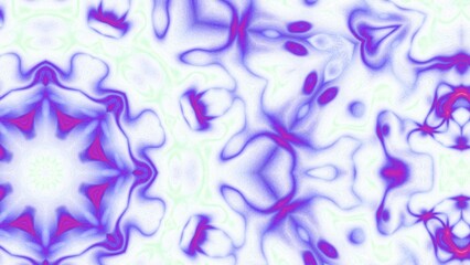 Abstract Radiant Burst with Soft Grain Texture, Symmetrical Glow Pattern in Psychedelic Style, Radiating Circular Abstract with Subtle Noise, Kaleidoscopic Starburst with Gradient Flow