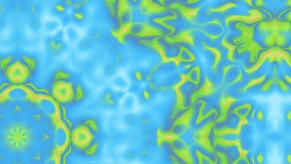 Abstract Radiant Burst with Soft Grain Texture, Symmetrical Glow Pattern in Psychedelic Style, Radiating Circular Abstract with Subtle Noise, Kaleidoscopic Starburst with Gradient Flow