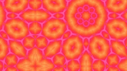 Abstract Radiant Burst with Soft Grain Texture, Symmetrical Glow Pattern in Psychedelic Style, Radiating Circular Abstract with Subtle Noise, Kaleidoscopic Starburst with Gradient Flow