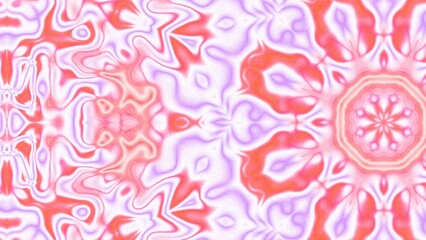 Abstract Radiant Burst with Soft Grain Texture, Symmetrical Glow Pattern in Psychedelic Style, Radiating Circular Abstract with Subtle Noise, Kaleidoscopic Starburst with Gradient Flow