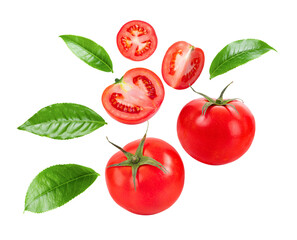 tomato   isolated on transparent png (Image from camera)