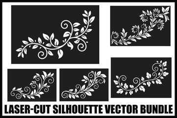 Floral Laser-Cut Swirl Bundle