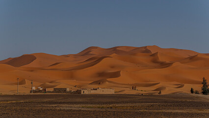 In den Sanddünen von Erg Chebbi
