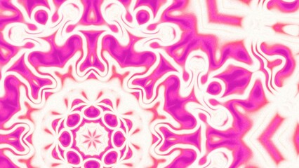 Abstract Radiant Burst with Soft Grain Texture, Symmetrical Glow Pattern in Psychedelic Style, Radiating Circular Abstract with Subtle Noise, Kaleidoscopic Starburst with Gradient Flow