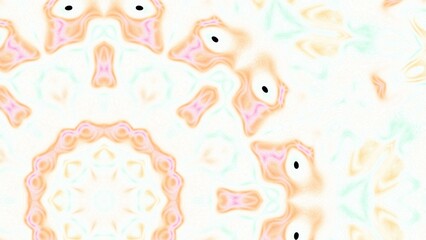 Abstract Radiant Burst with Soft Grain Texture, Symmetrical Glow Pattern in Psychedelic Style, Radiating Circular Abstract with Subtle Noise, Kaleidoscopic Starburst with Gradient Flow