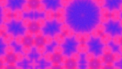 Abstract Radiant Burst with Soft Grain Texture, Symmetrical Glow Pattern in Psychedelic Style, Radiating Circular Abstract with Subtle Noise, Kaleidoscopic Starburst with Gradient Flow