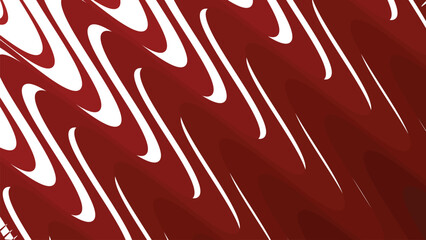 Red stripes wavy line abstract seamless pattern background for modern fabric digital and graphic  design