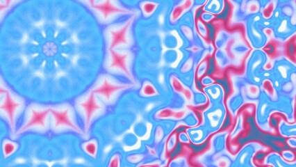  Abstract Radiant Burst with Soft Grain Texture, Symmetrical Glow Pattern in Psychedelic Style, Radiating Circular Abstract with Subtle Noise, Kaleidoscopic Starburst with Gradient Flow