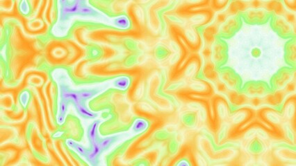 Abstract Radiant Burst with Soft Grain Texture, Symmetrical Glow Pattern in Psychedelic Style, Radiating Circular Abstract with Subtle Noise, Kaleidoscopic Starburst with Gradient Flow