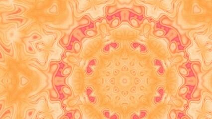Abstract Radiant Burst with Soft Grain Texture, Symmetrical Glow Pattern in Psychedelic Style, Radiating Circular Abstract with Subtle Noise, Kaleidoscopic Starburst with Gradient Flow