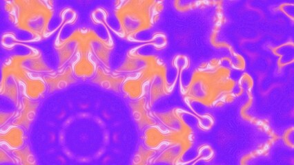 Abstract Radiant Burst with Soft Grain Texture, Symmetrical Glow Pattern in Psychedelic Style, Radiating Circular Abstract with Subtle Noise, Kaleidoscopic Starburst with Gradient Flow