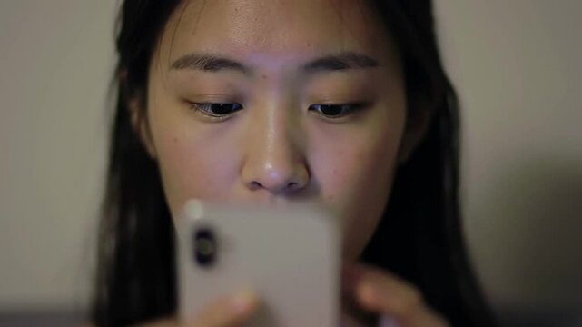 Smartphone user addicted by social media content consumption and obsessive doomscrolling