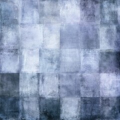 Abstract pattern of muted lavender and gray squares
