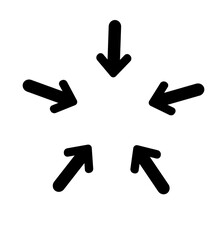 Arrow graphic set for design