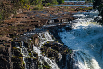 waterfall in Victoria Falls National Park