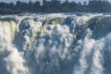 waterfall in Victoria Falls National Park