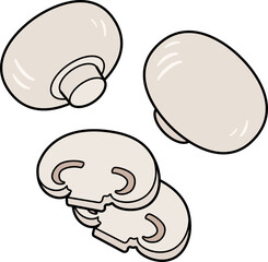 マッシュルームのアイコン