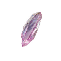 Luminous Pink Quartz Crystal Point - Raw Gemstone Specimen