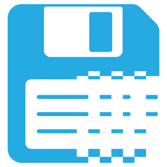 Obraz premium Delete Disk Icon