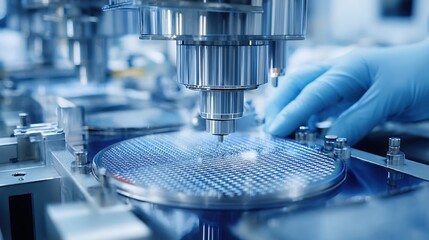 Advanced scientific laboratory equipment used for precision research and experimentation.