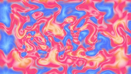 Obraz premium Fluid Marble Texture with Organic Flow, Abstract Liquid Pattern with Wavy Structure, Melted Surface Design with Soft Transitions, Psychedelic Swirl Texture with Marble Effect