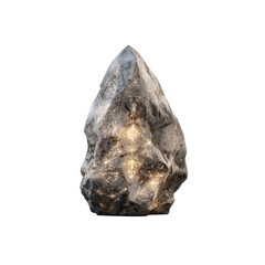Luminous Stone Inner Light and Geometric Patterns