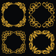 Genuine Floral Borders Decorative Collection Premium Authenticity