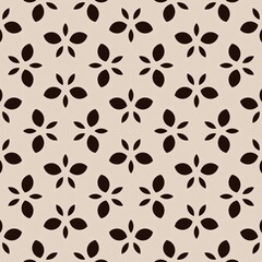 Seamless vintage floral pattern illustration for wallpaper and fabric decoration