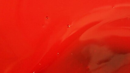 red liquid splash on white background - Powered by Adobe