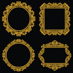 General Floral Borders Decorative Collection Widespread Premium Appeal