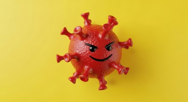 Protecting public health understanding the impact of covid-19 global awareness infographic bright yellow environment aerial view