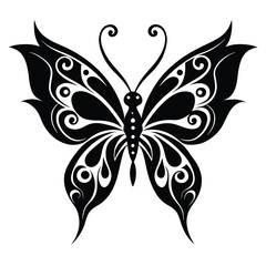 Ornate Butterfly Illustration