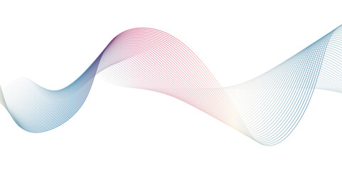 A minimalist,abstract illustration featuring a graceful, undulating ribbon-like form against a clean white background.The form exhibits a subtle gradient of cool blues and hints of warm pink or peach.