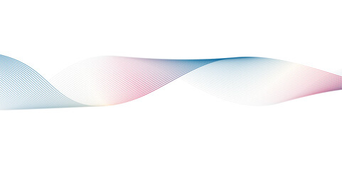 A minimalist,abstract illustration featuring a graceful, undulating ribbon-like form against a clean white background.The form exhibits a subtle gradient of cool blues and hints of warm pink or peach.