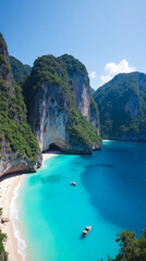 El Nido Palawan Philippines Limestone Cliffs Above Glassy Turquoise Water