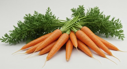 Fresh Organic Carrots A Vibrant Harvest of Healthy Vegetables