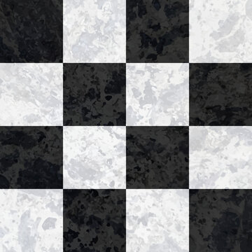 Abstract modern fashion marble pattern on checkered background. seamless acrylic textured geometric squares. design, marble, fabric, tile, cover, wallpaper, surface, decor, floor