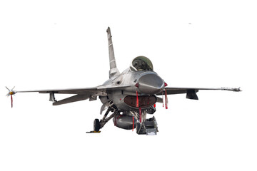 Military aviation in action, with a jet fighter and helicopters in flight across the sky