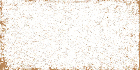 Rough brown rice and white rice textures on an old, dirty, and blank paper surface background