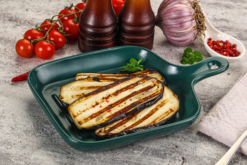  Vegan Grilled eggplant slices snack